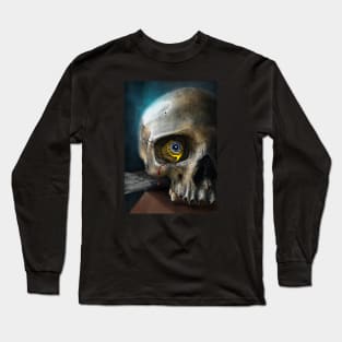 Butterfly Skull Long Sleeve T-Shirt